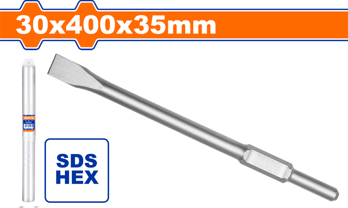Burin sds hex 30x400 WADFOW WBC03540 - SME IMPORT