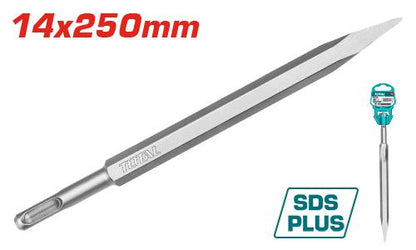 Burin SDS Plus 14x250 Mm TOTAL TAC1511141 Pour Perçage Démolition - SME IMPORT