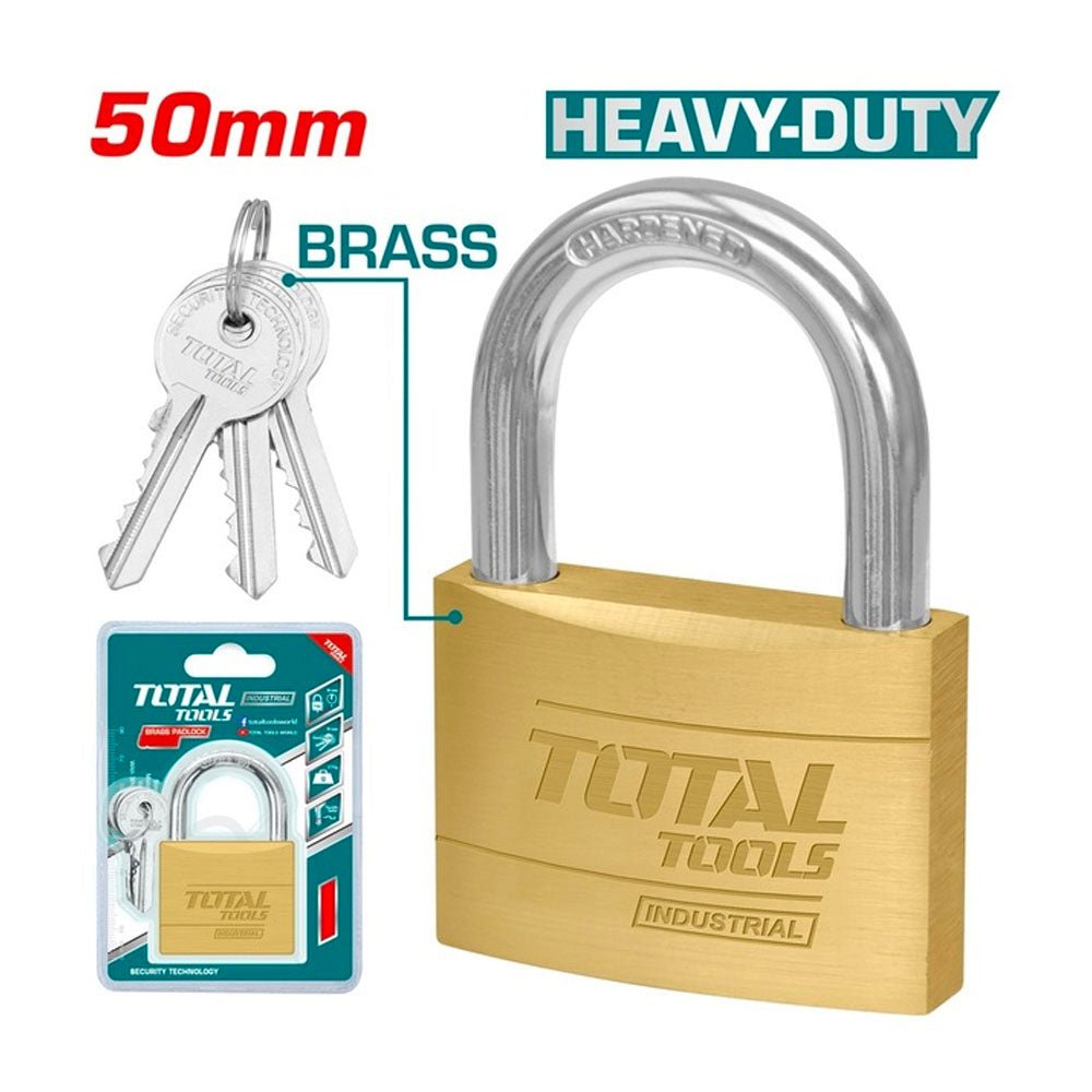 Cadenas en laiton 50MM – TOTAL fiable – TLK32502 - SME IMPORT