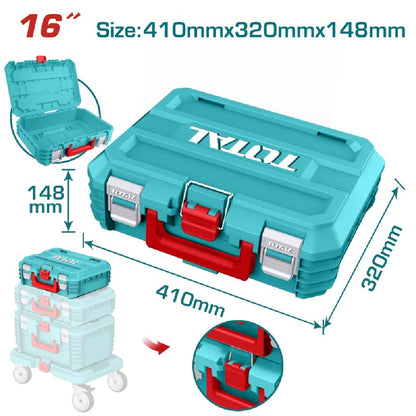 Caisse à outils empilable – TOTAL TPBXS101 - SME IMPORT