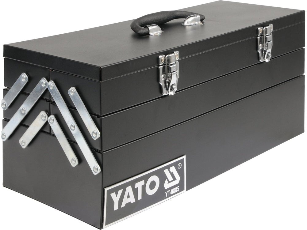 CAISSE A OUTILS METAL 5 CASE 460X200X225MM — YATO YT-0885 - SME IMPORT