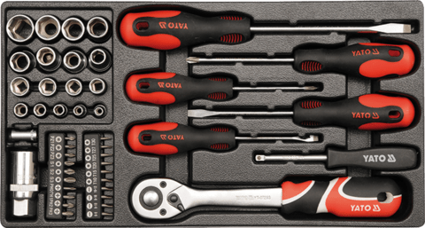 CAISSE A OUTILS METAL 80PCS — YATO YT-38951 - SME IMPORT