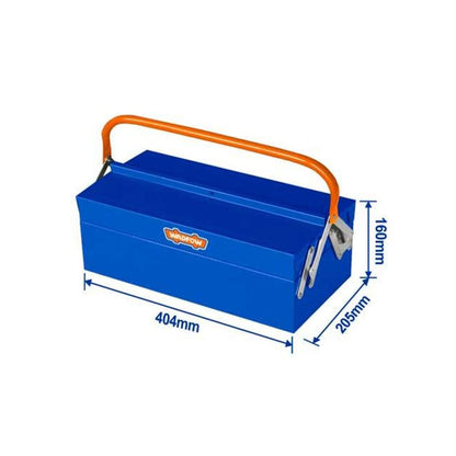 WADFOW Caisse à outils métallique 404×205×160 mm – WTB8A33 | SME Import