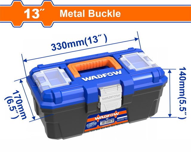 Caisse outils plastique 13" WADFOW WTB3313 - SME IMPORT
