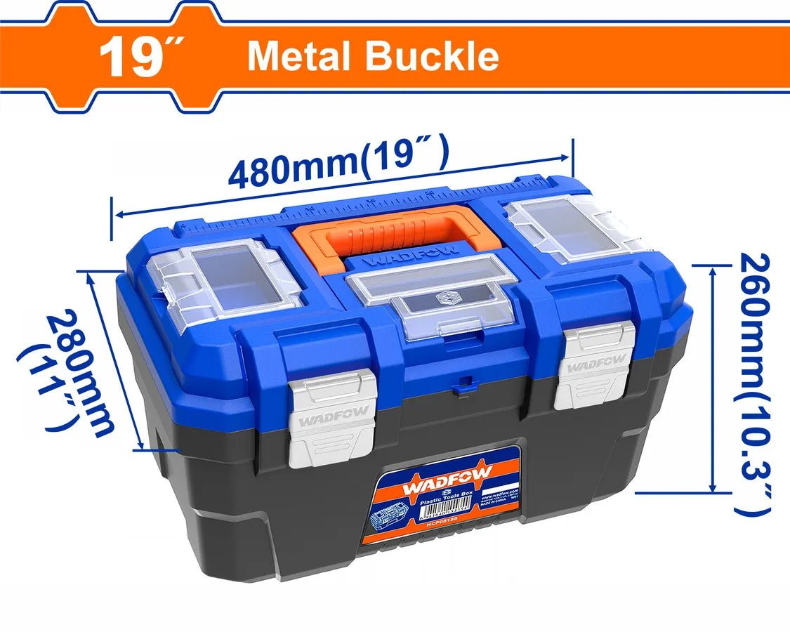Caisse outils plastique 19" WADFOW WTB3319 - SME IMPORT