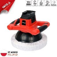 CAR POLISHER 254MM W/O Battery Li-ion 18V Brushless — YATO YT-82922 - SME IMPORT