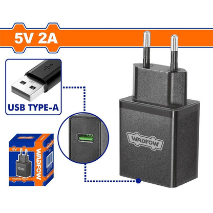 Chargeur 5v 2a type-c WADFOW WFCT552 - SME IMPORT