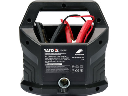 CHARGEUR BATTERIE ELECTRONIQUE DIGITAL 12V 300A — YATO YT-83037 - SME IMPORT