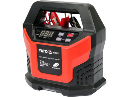 CHARGEUR BATTERIE ELECTRONIQUE DIGITAL 12V 300A — YATO YT-83037 - SME IMPORT