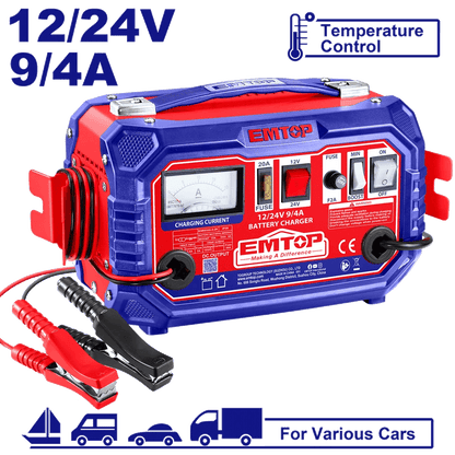 Chargeur de batterie EMTOP EFCR16011 - SME IMPORT