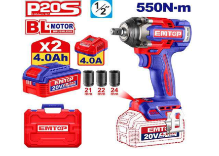Clé à chocs – EMTOP ECIWL2055 - SME IMPORT