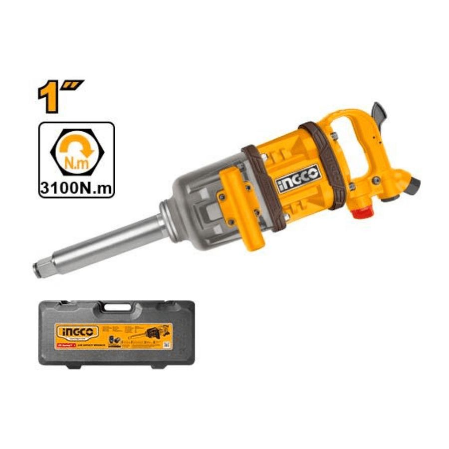 Clé à Chocs Pneumatique Industrielle INGCO 1" 3100 N.m - AIW11222 - SME IMPORT