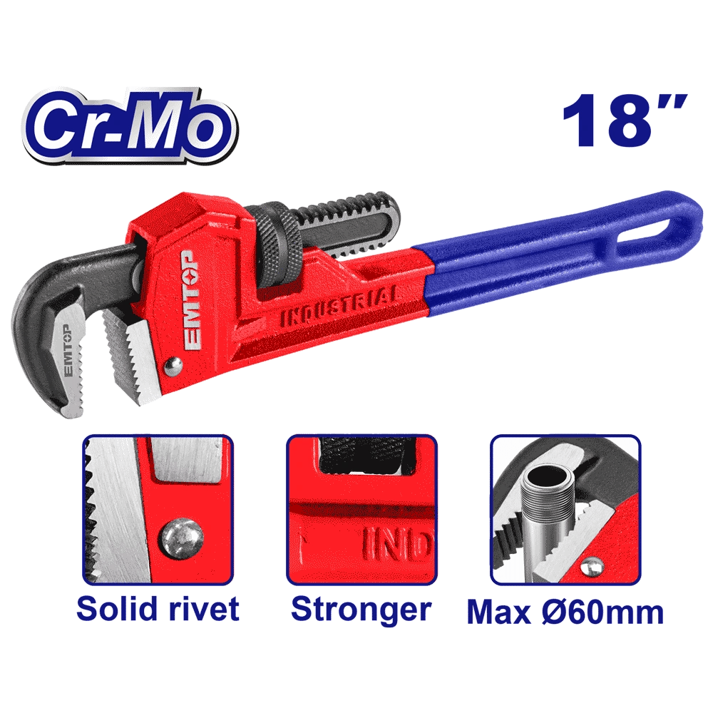 Cle á griffe 18 « 450MM EMTOP EPWH1801 - SME IMPORT