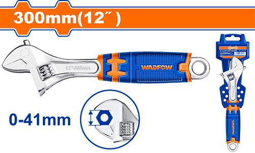 Cle a molette bleu/org 12" WADFOW WAW2212 - SME IMPORT