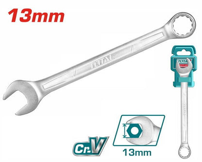 Clé mixte 13 mm - TOTAL outil durable - TCSPA131 - SME IMPORT