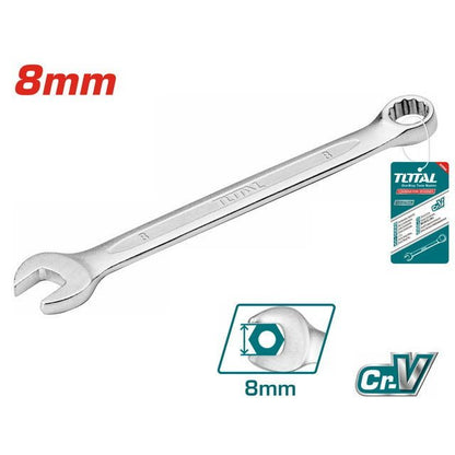 Clé mixte 8 mm TOTAL bricolage efficace TCSPA081 - SME IMPORT