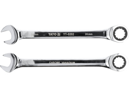 Clé mixte a cliquet Cr-V – YATO YT-0202 - SME IMPORT