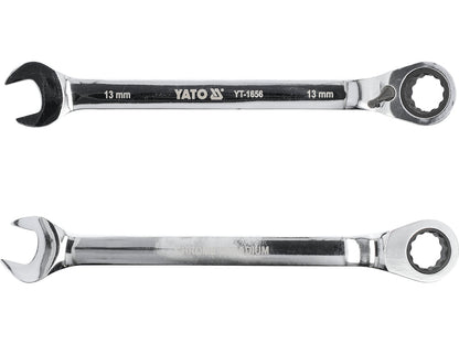 Clé mixte a cliquet reversible Cr-V – YATO YT-1656 - SME IMPORT