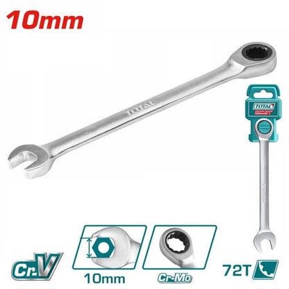 CLE MIXTE CLIQUET 10MM TCSPAR101 - SME IMPORT