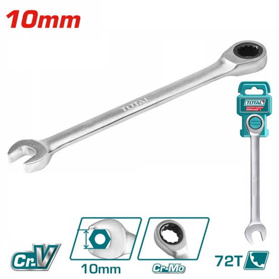 CLE MIXTE CLIQUET 10MM TCSPAR101 - SME IMPORT