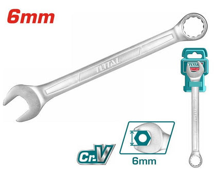 Clé mixte TOTAL 6 mm pour bricolage efficace TCSPA061 - SME IMPORT