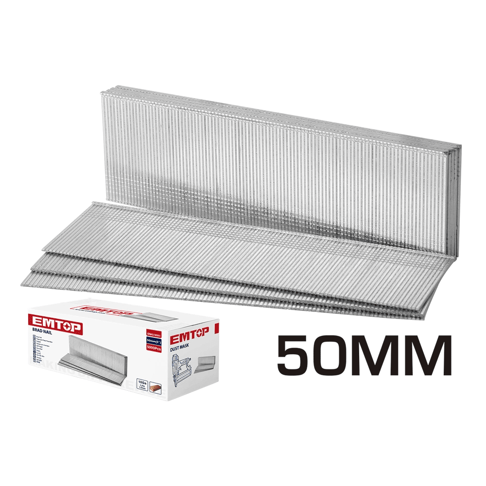 Clous pour cloueuse 50MM EMTOP ENAL18501 - SME IMPORT