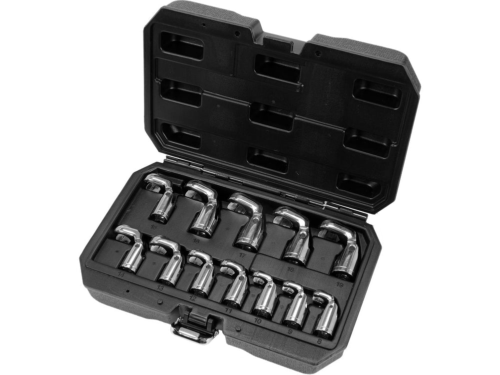 COFFRET 12 CLE ARTICULE OUVERT 3/8" pour tous les capteurs avec fils ectrique — YATO YT-38550 - SME IMPORT