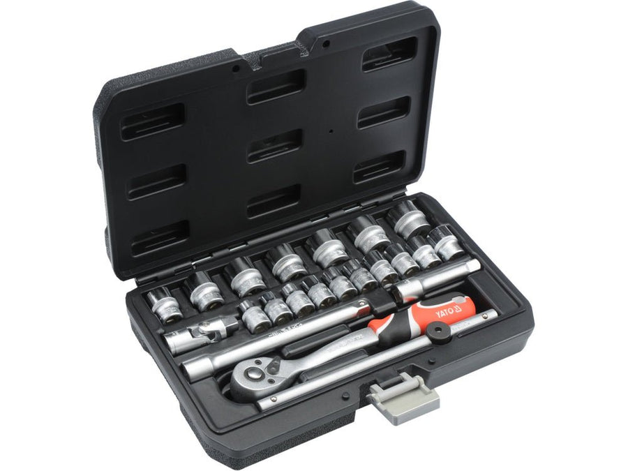 COFFRET DE DOUILLES 3/8" 22PCS — YATO YT-38561 - SME IMPORT