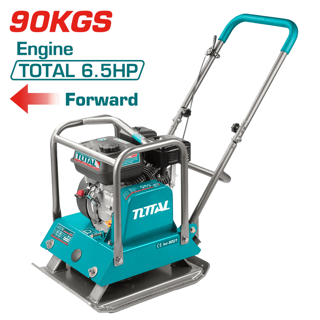 Compacteur de plaques 6,5 cv essence TOTAL TP71002 pro TP7100-2 - SME IMPORT