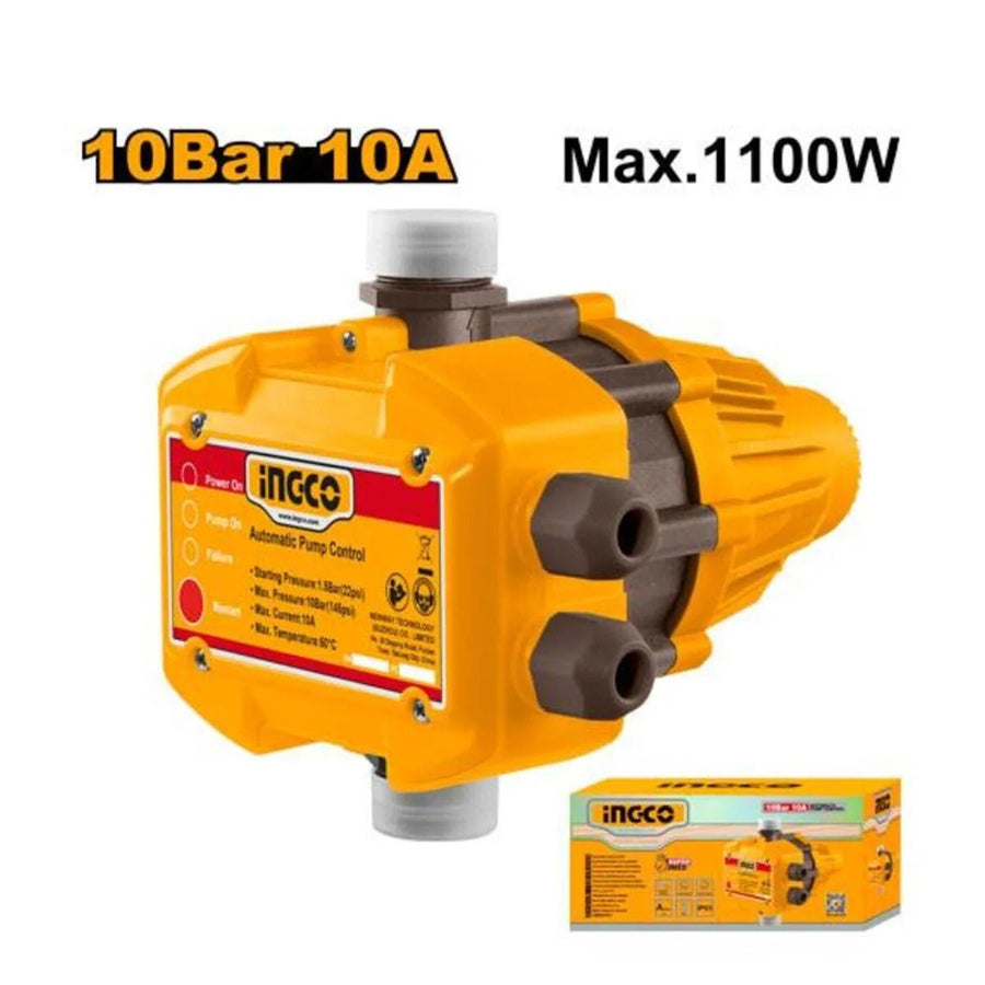 Contrôleur automatique de pompe INGCO 10 Bar WAPS001 - SME IMPORT