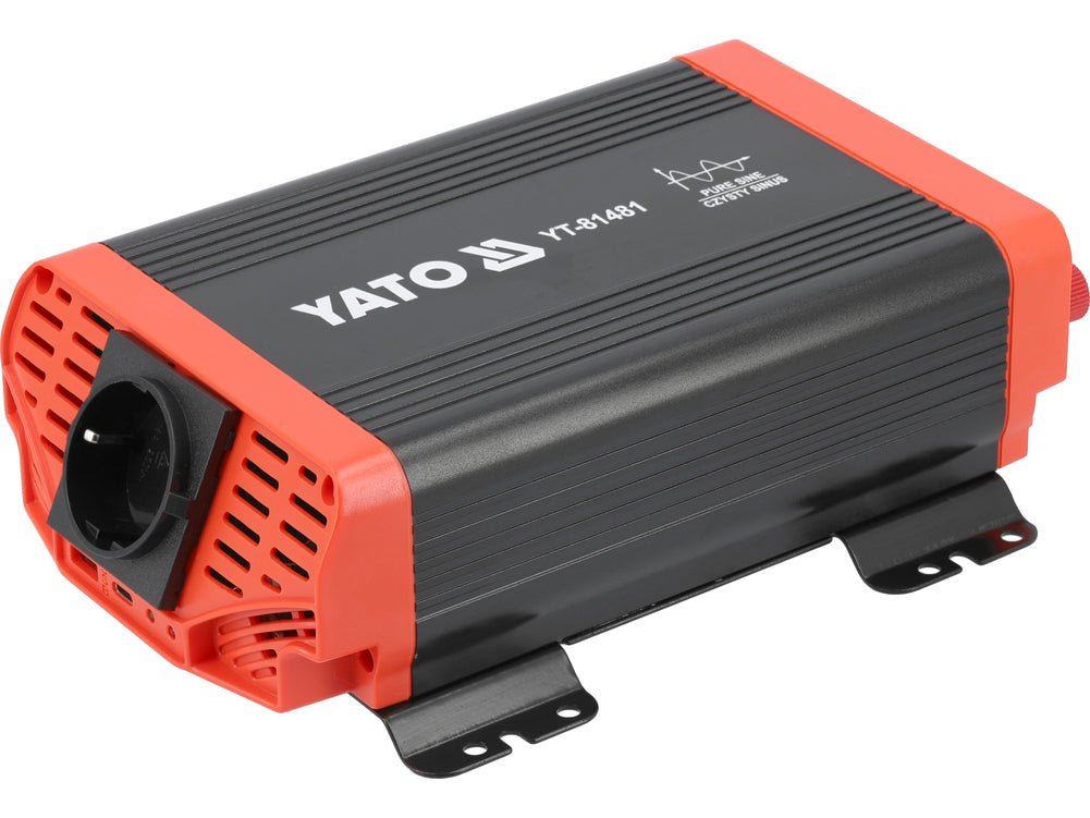 CONVERTISSEUR DE TENSION 300W 12 V DC 230 VAC — YATO YT-81481 - SME IMPORT