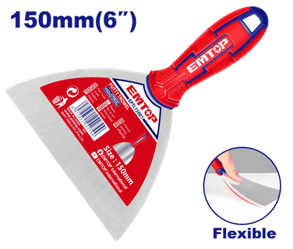 Couteau a mastic 150MM EMTOP EPTL15001 - SME IMPORT