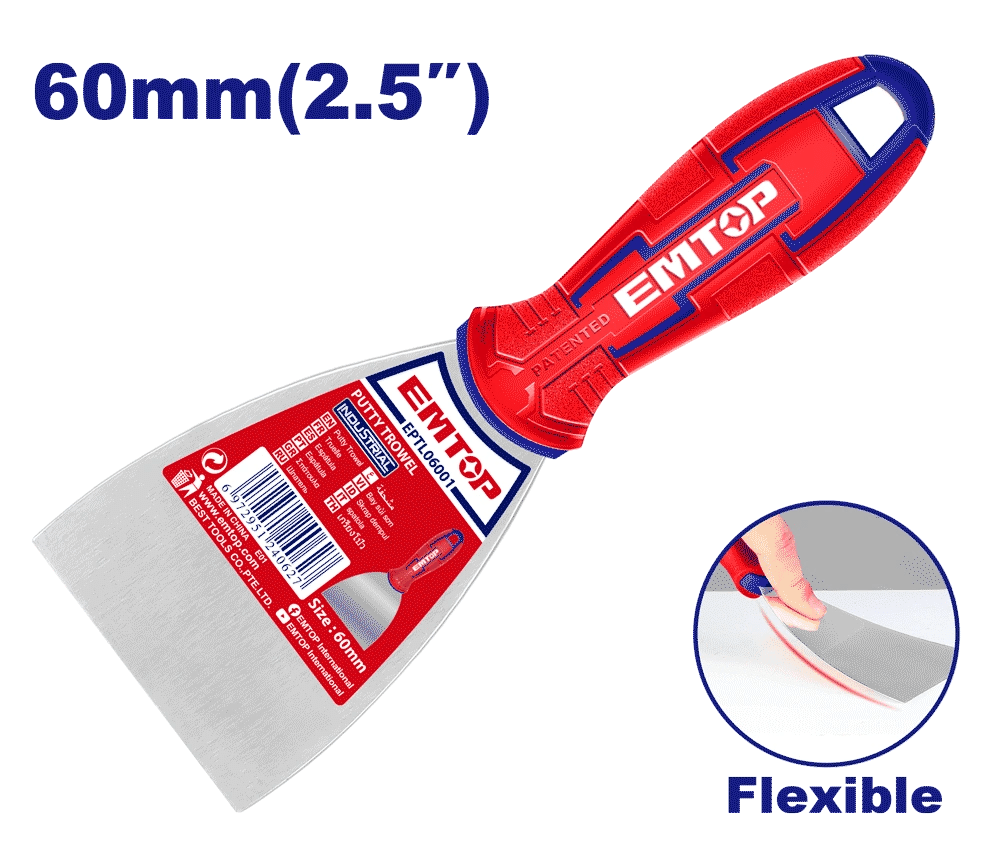 Couteau á mastic 60MM EMTOP EPTL06001 - SME IMPORT