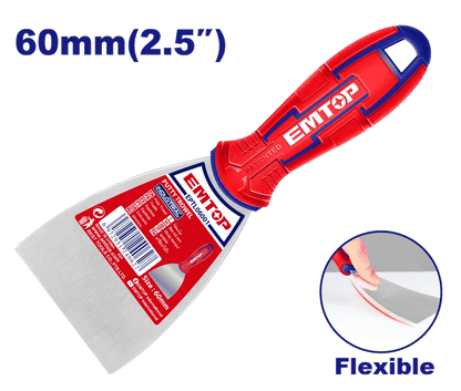 Couteau á mastic 60MM EMTOP EPTL06001 - SME IMPORT