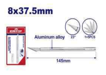 Couteau de precision – EMTOP EMSK1061 - SME IMPORT