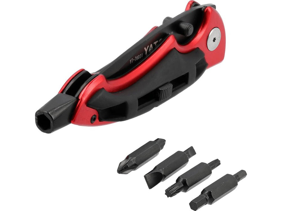 Couteau pliant avec tete de tournevis – YATO YT-76031 - SME IMPORT