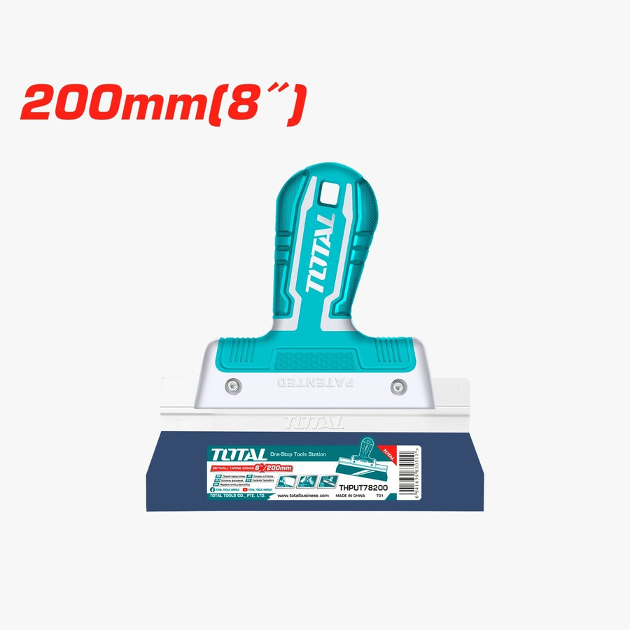 Couteau ruban cloisons sèches TOTAL tools 200mm THPUT78200 professionnel - SME IMPORT