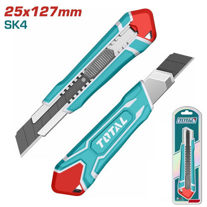 Couteau TOTAL lame sécable 127mm précis pro fiable THT5112505 - SME IMPORT