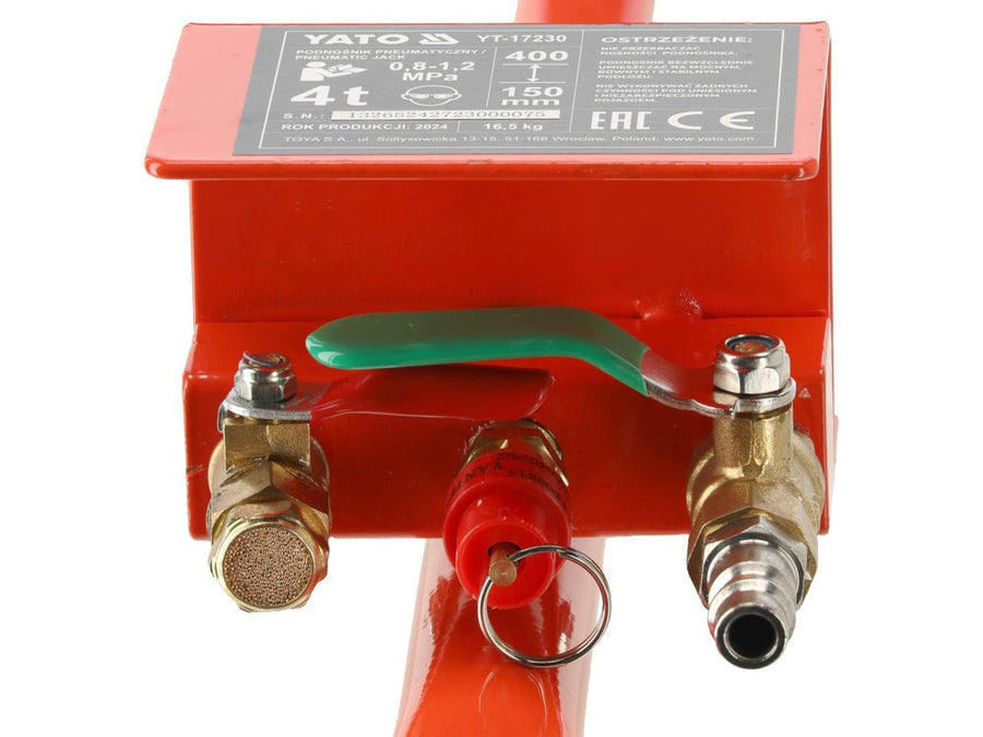 Cric pneumatique a manche longue – YATO YT-17230 - SME IMPORT