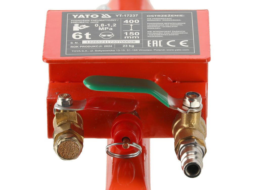 Cric pneumatique a manche longue – YATO YT-17237 - SME IMPORT