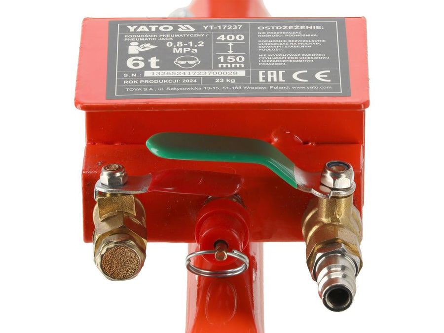 Cric pneumatique a manche longue – YATO YT-17237 - SME IMPORT