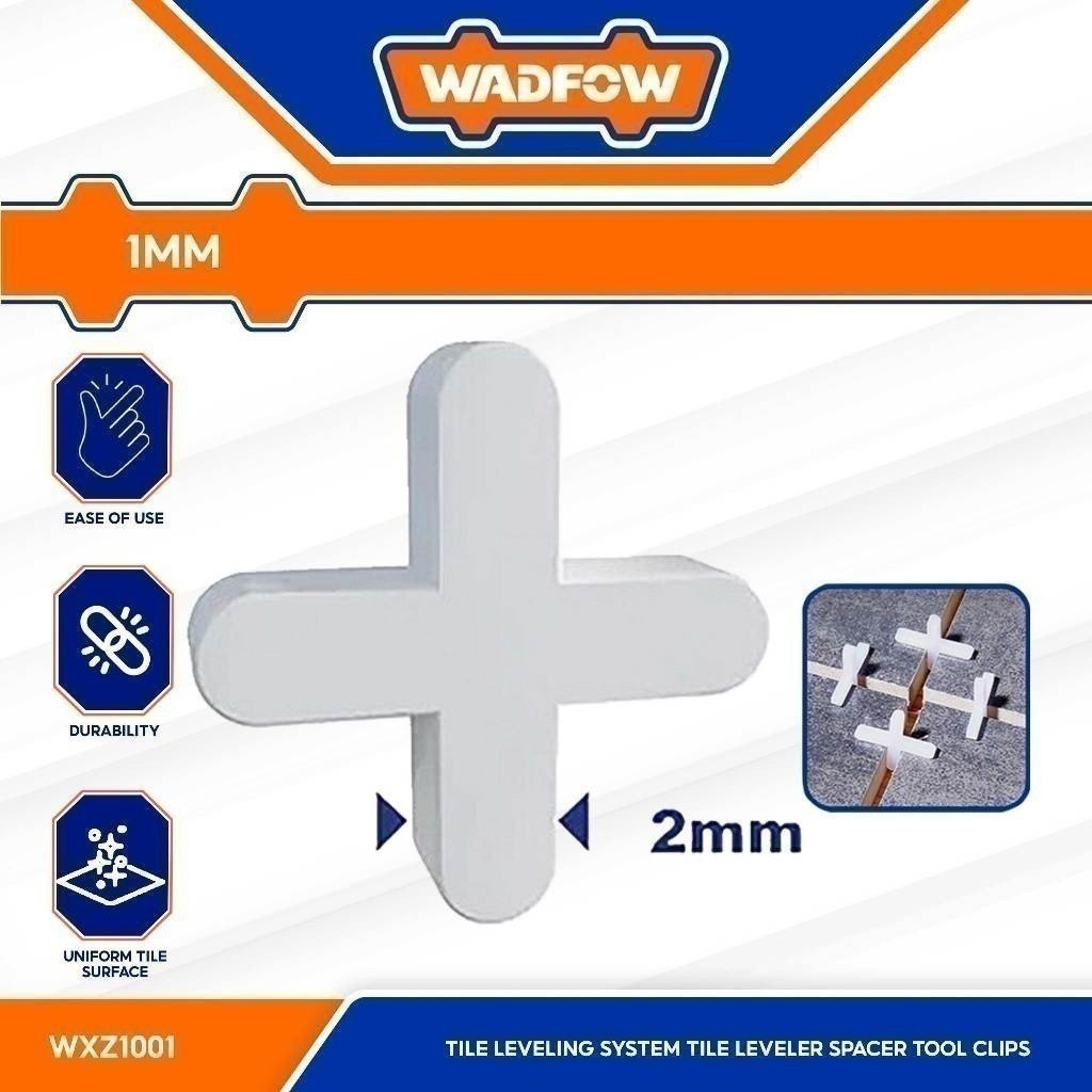 Croisillon 1mm paquet 100pcs WADFOW WXZ1001 - SME IMPORT