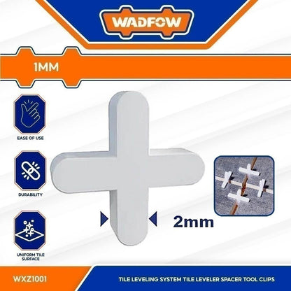 Croisillon 1mm paquet 100pcs WADFOW WXZ1001 - SME IMPORT