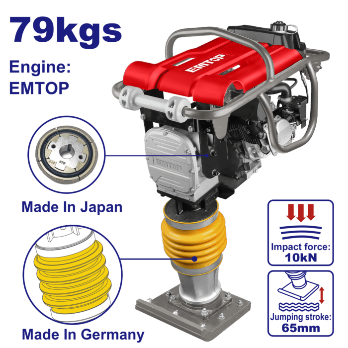 Dame sauteuse 79KG 6.5 cv EMTOP ETRR657902 - SME IMPORT