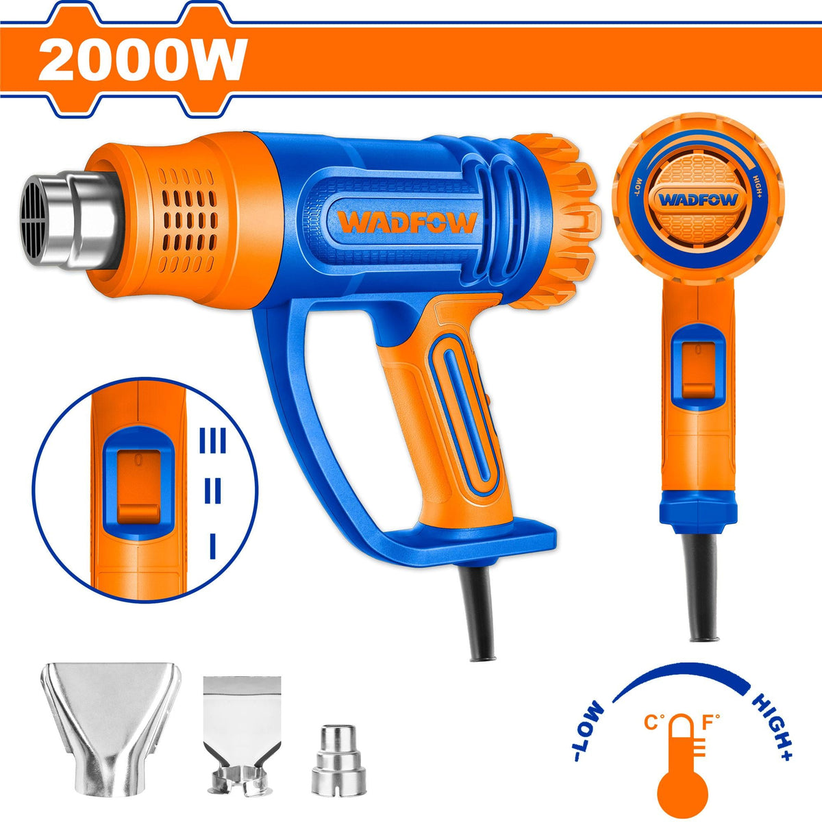Decapeur 2000w+variateur WADFOW WHG1520 - SME IMPORT