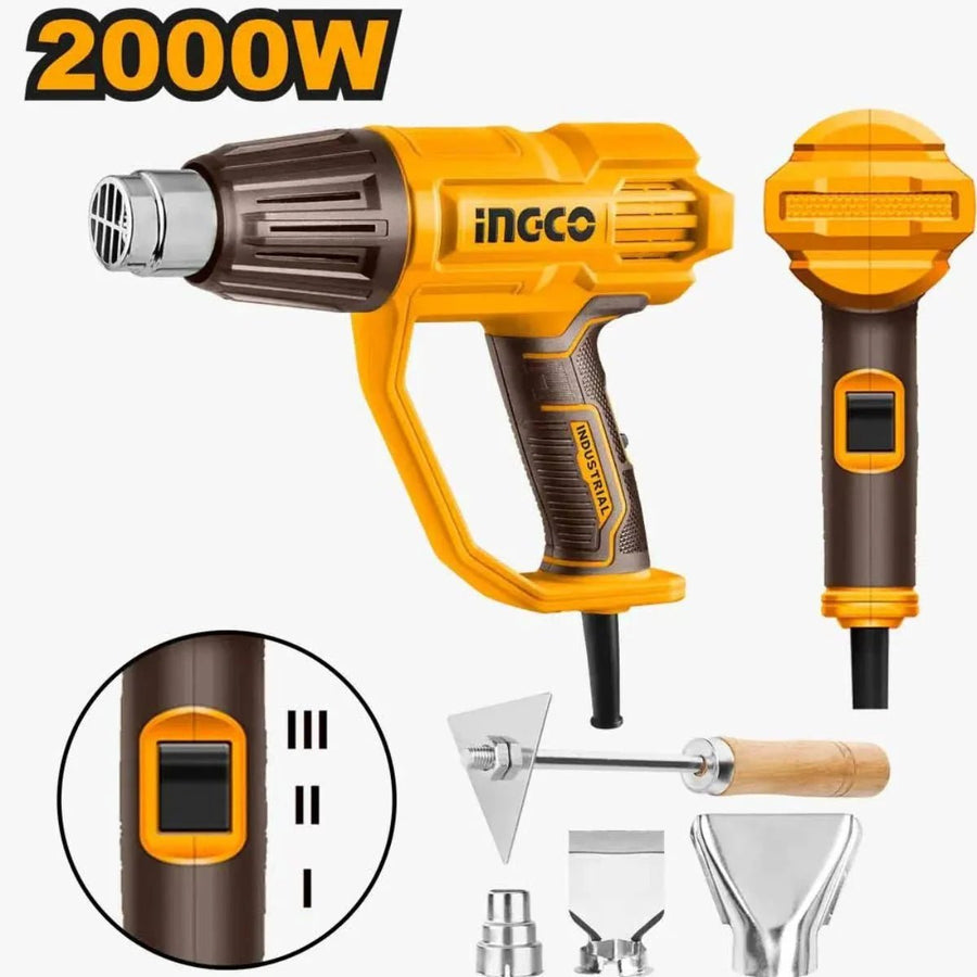 Décapeur Thermique INGCO 2000 W – HG200078 - SME IMPORT
