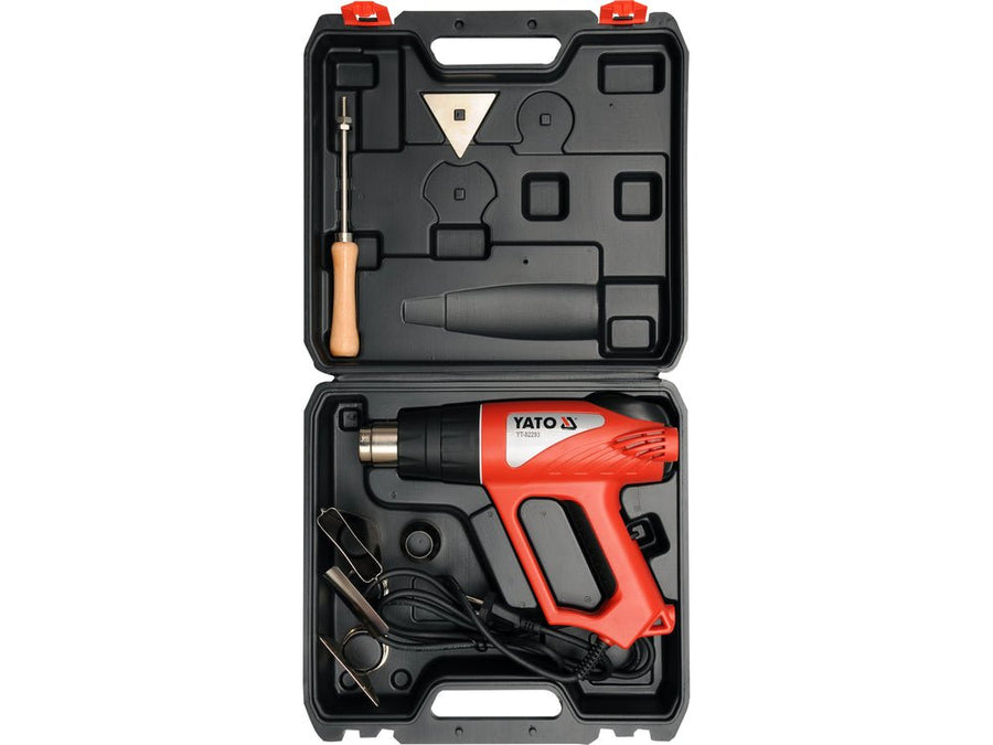 DECAPEUR THERMIQUE LCD 600°C 2000W AVEC ACCESSOIRES — YATO YT-82293 - SME IMPORT