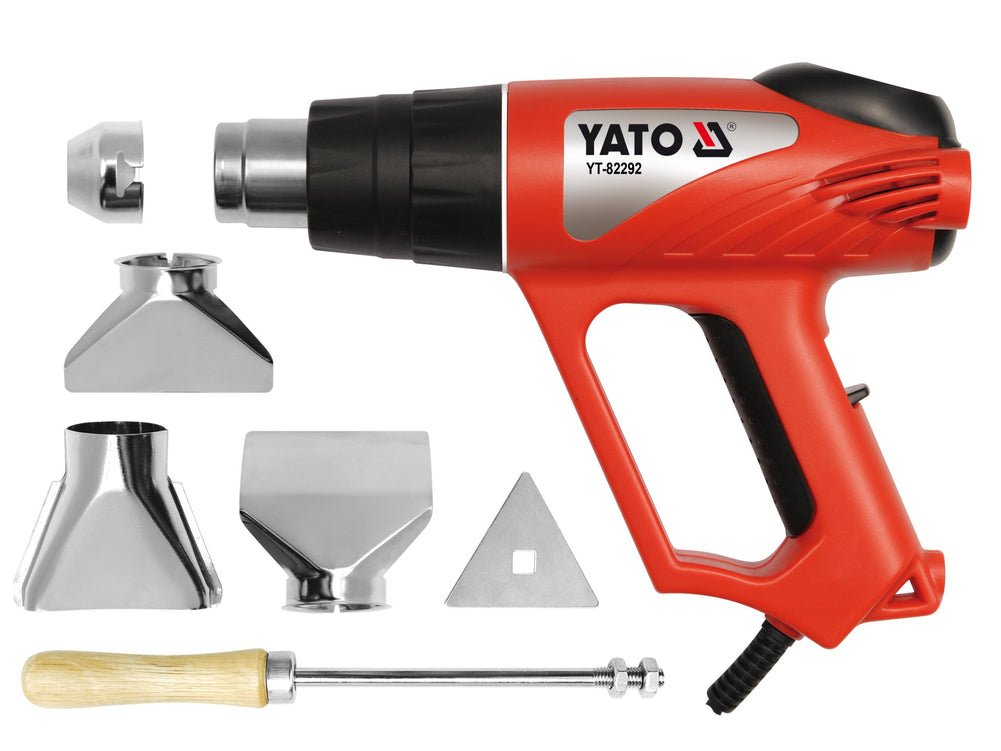 DECAPEUR THERMIQUE LED 550°C 2000W AVEC ACCESSOIRES — YATO YT-82292 - SME IMPORT