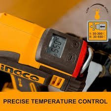 Décapeur thermique sans fil 20 V INGCO – HGLI20035 - SME IMPORT