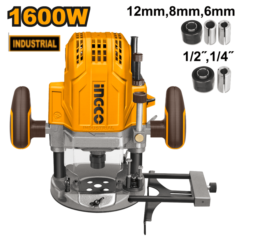 Défonceuse Électrique INGCO 1600W – 12 mm RT160028 - SME IMPORT